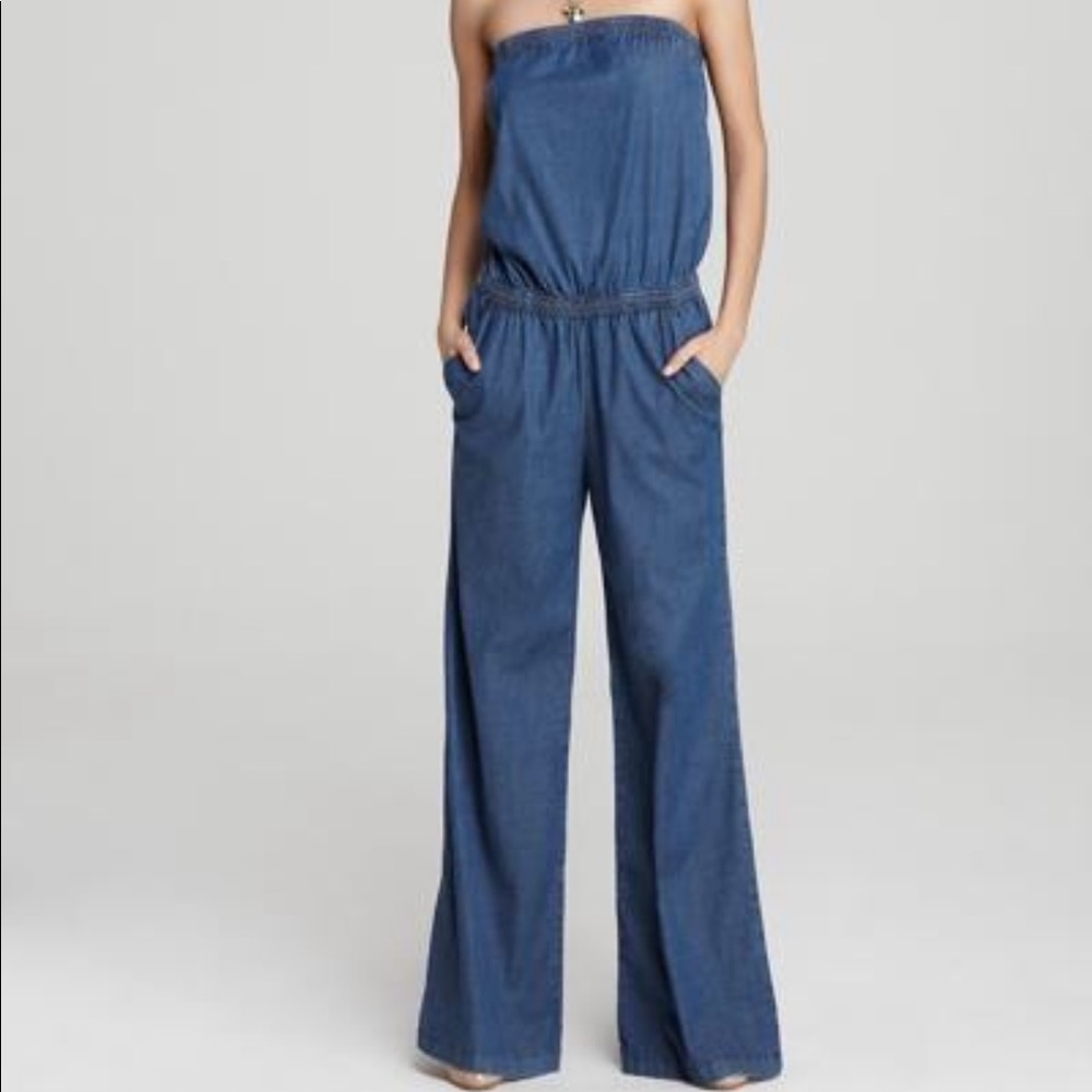 Denim Romper
